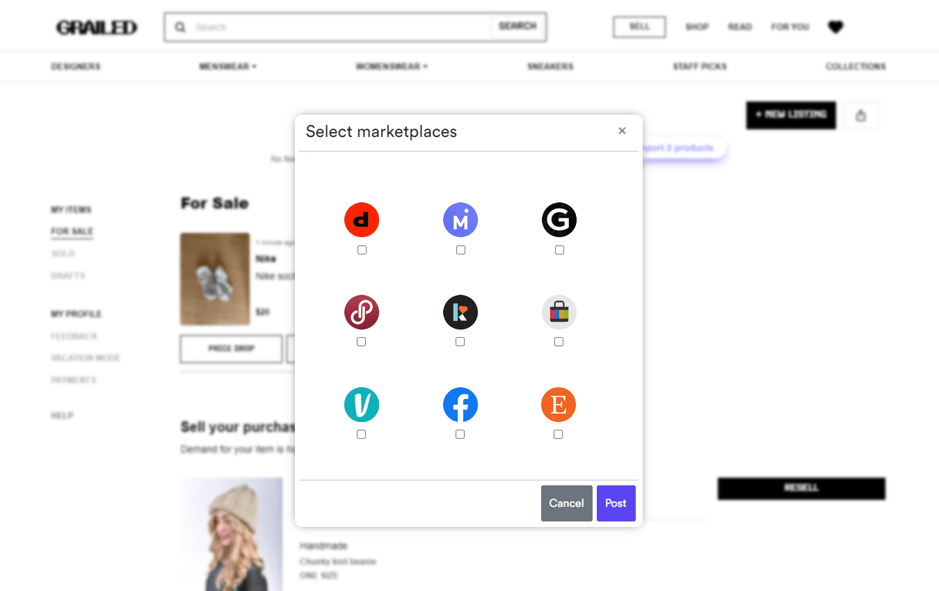 Grailed - Select Marketplaces