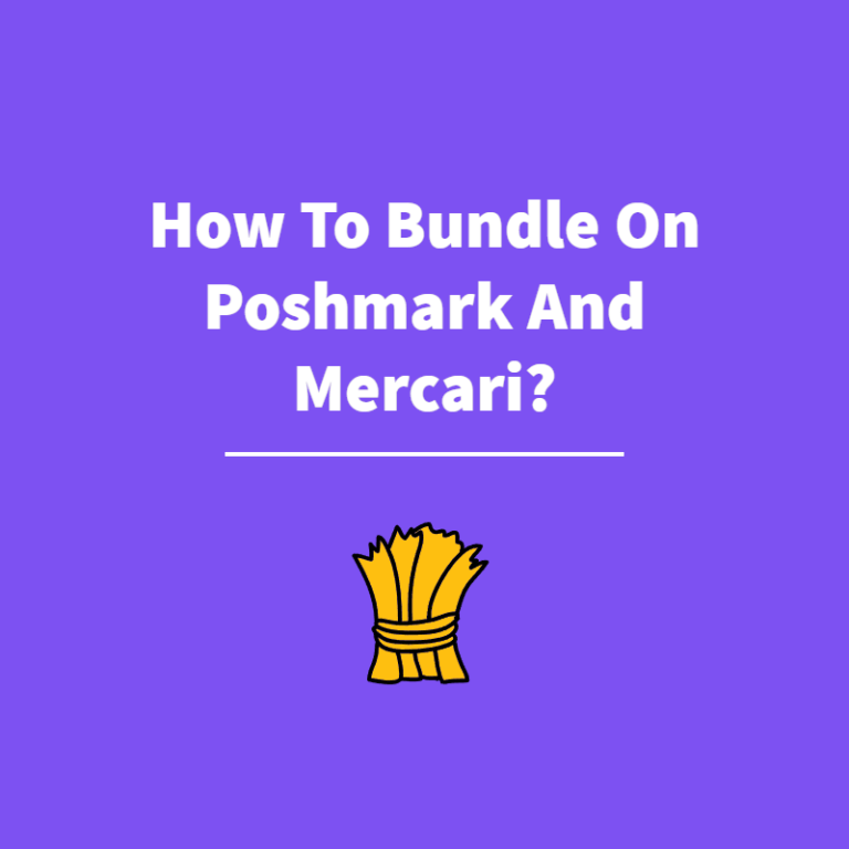 How to Bundle on Poshmark and Mercari