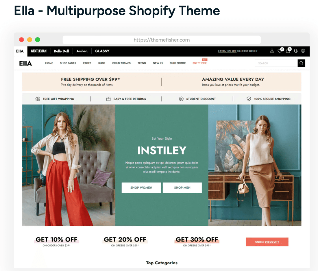 Ella Multipurpose Shopify Theme