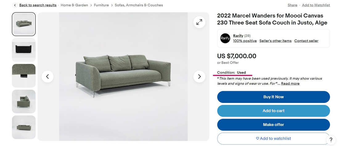 eBay Couch Flipping