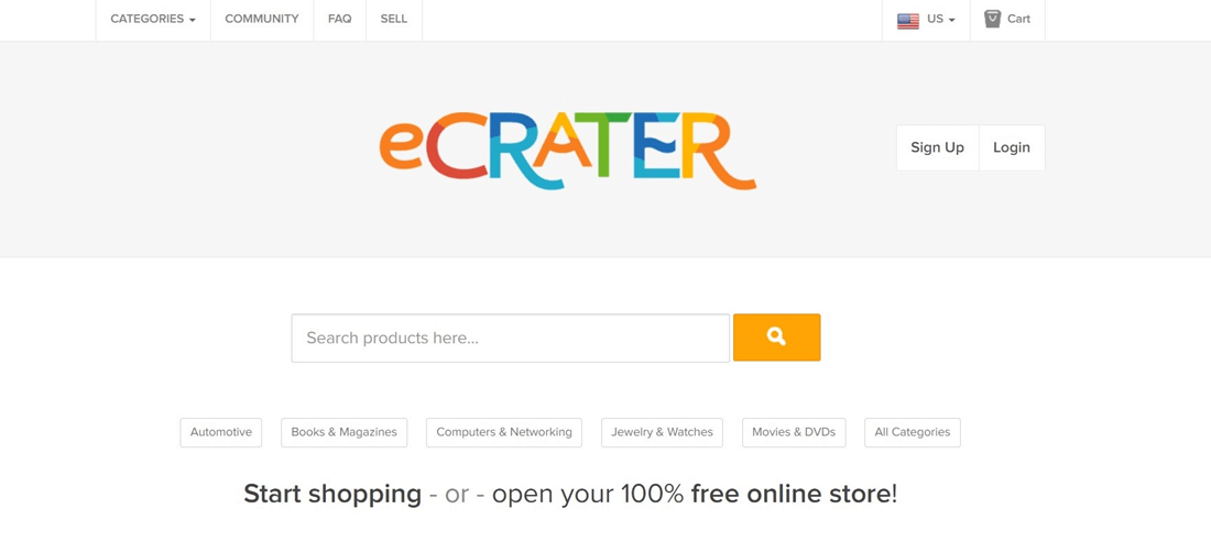 eCrater Overview
