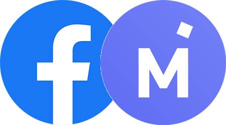 Facebook Marketplace Mercari Logo