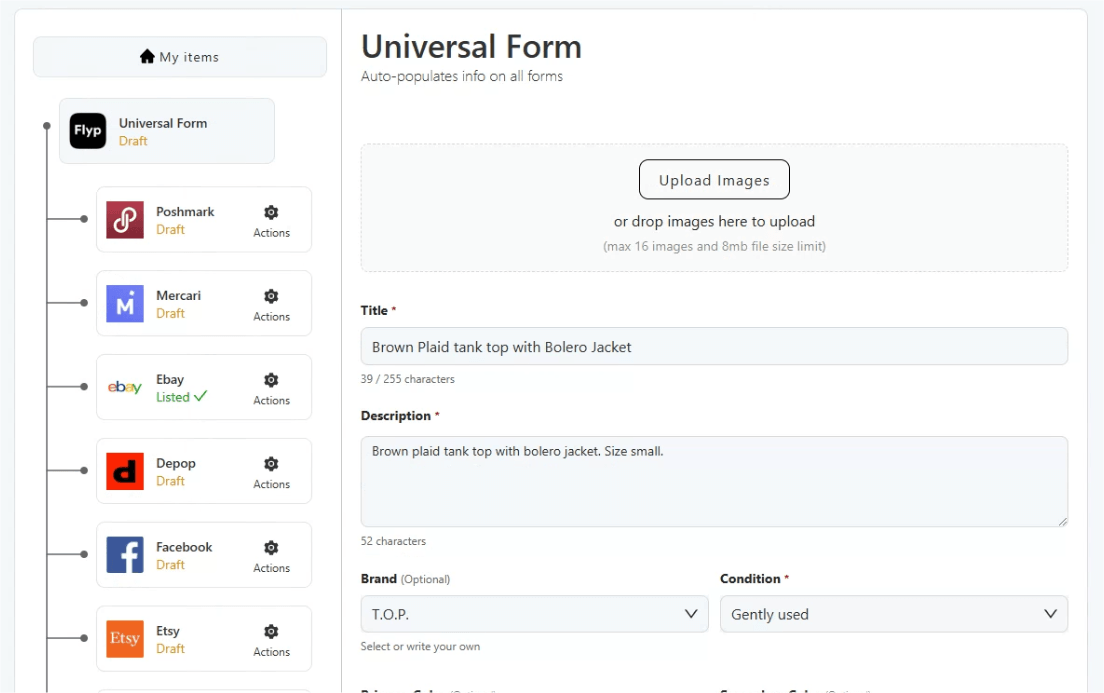 Flyp Form