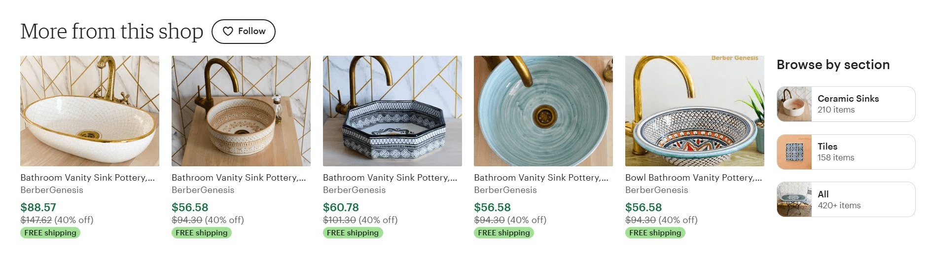 Etsy Discounts