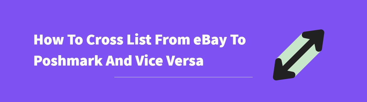 Crosslist From eBay to Poshmark