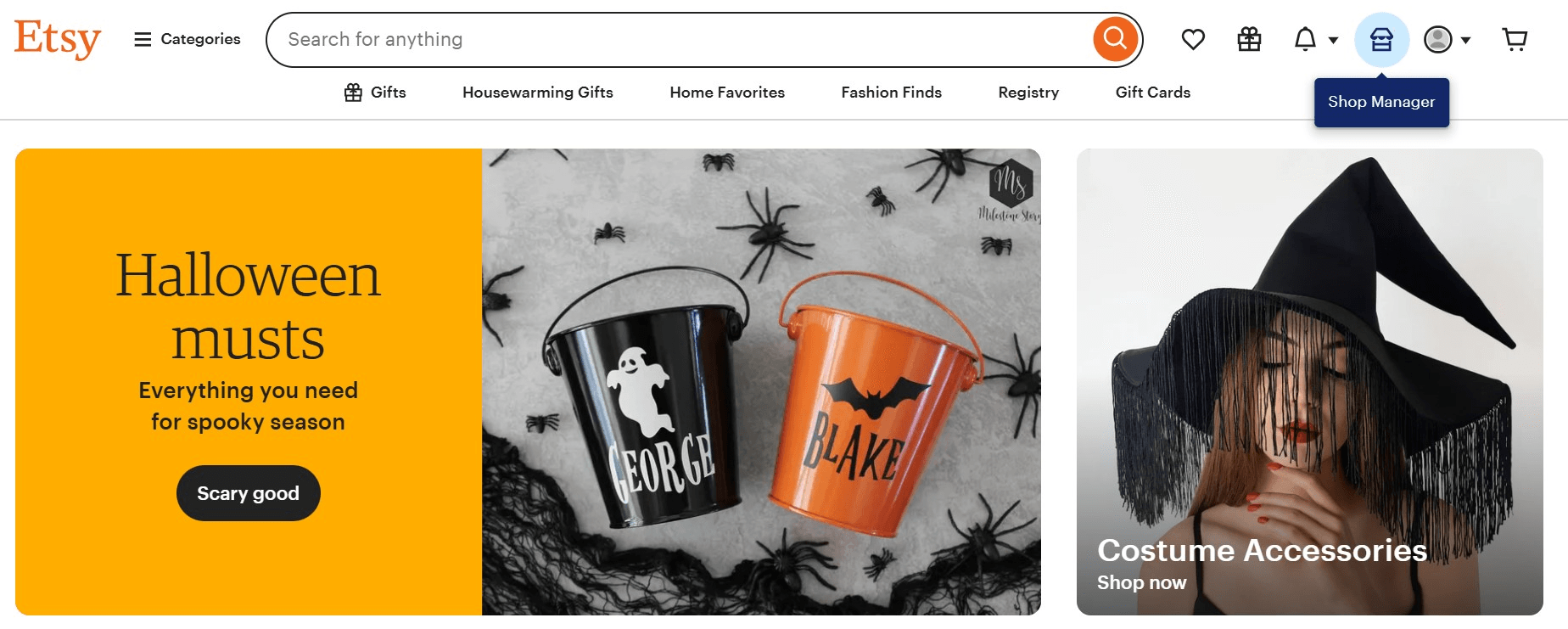 Etsy Shop Manager